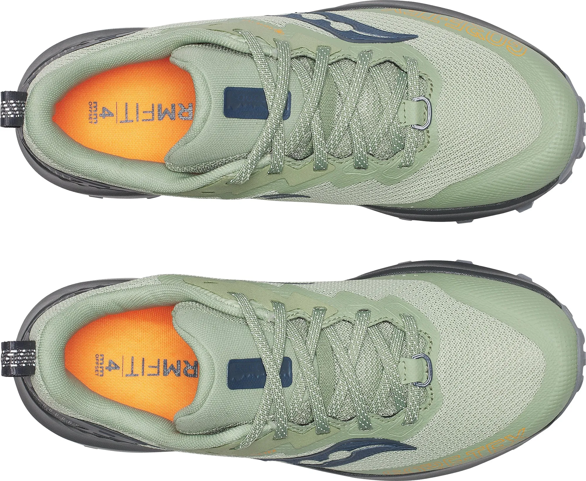 beach equipment Saucony Peregrine 14 GORE-TEX Womens Trail Running Shoes - Green