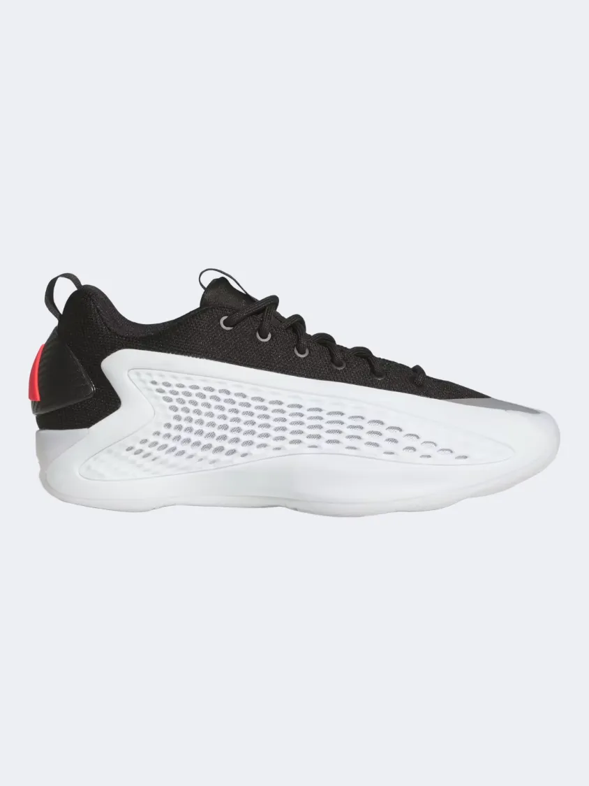 Slim Line Adidas Anthony Edwards 1 Men Basketball Shoes White/Black