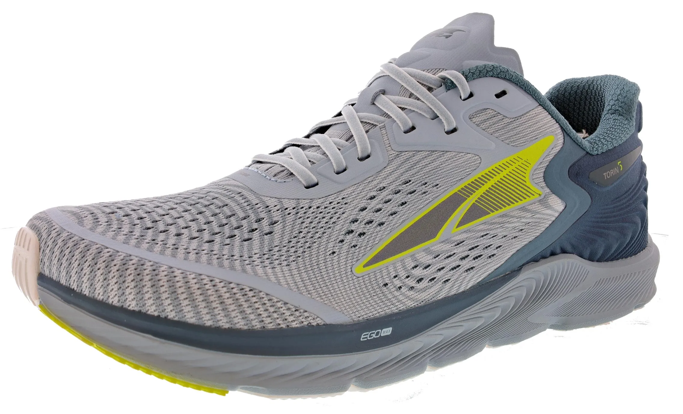 Posture Aligning Footbed Deep Grip Altra Men??s Torin 5 Lightweight Running Shoes