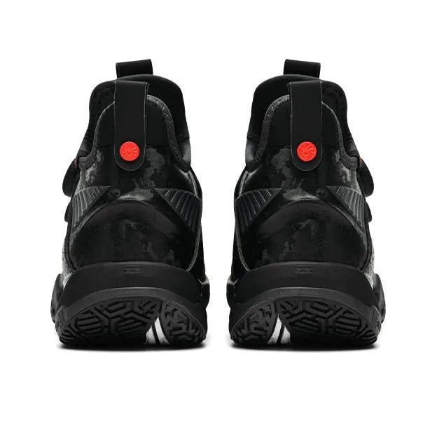 ContouredSole Li-Ning Ground Flying 2 Max / Saga II Max Badminton Shoes - Black