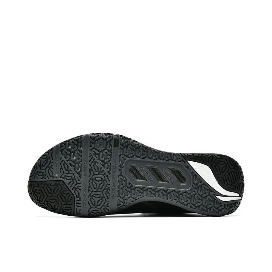 Li-Ning Ground Flying 2 Max / Saga II Max Badminton Shoes - Black Energy Return Design