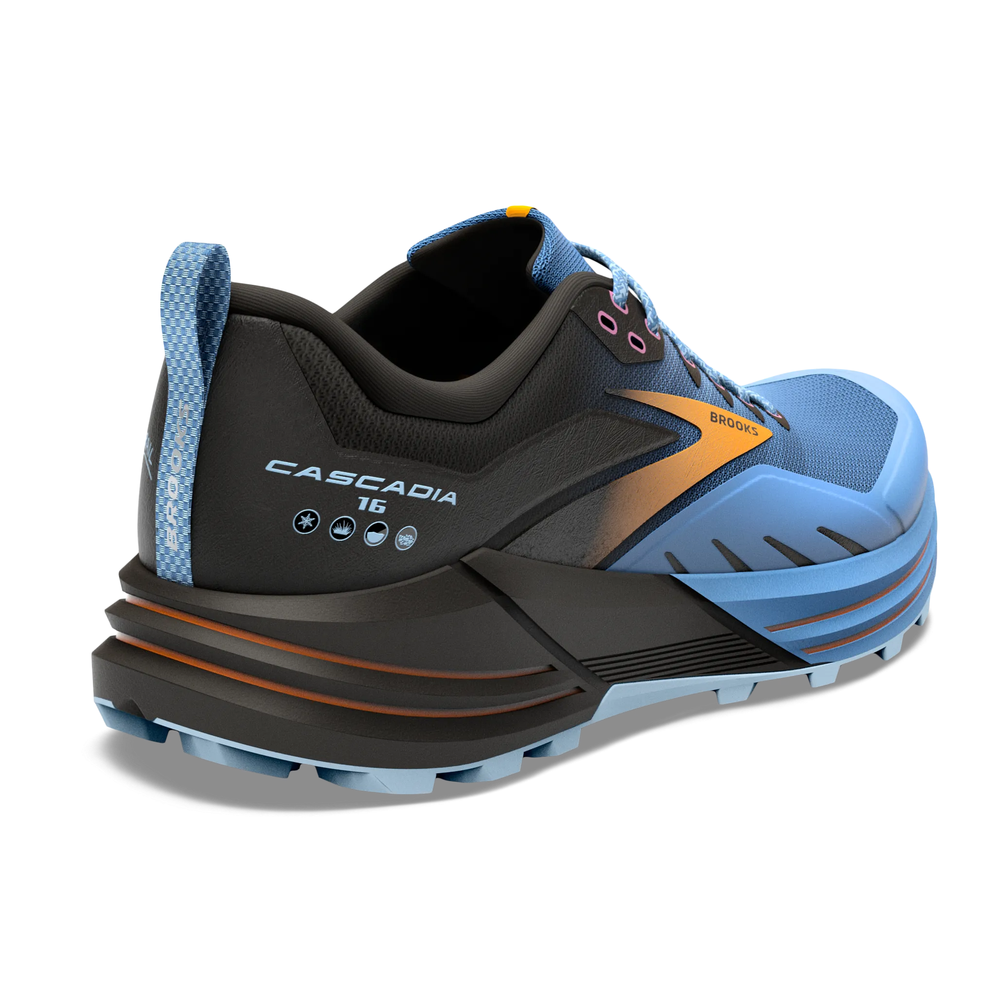 Women's Cascadia 16 shock - absorbing foam shoe element