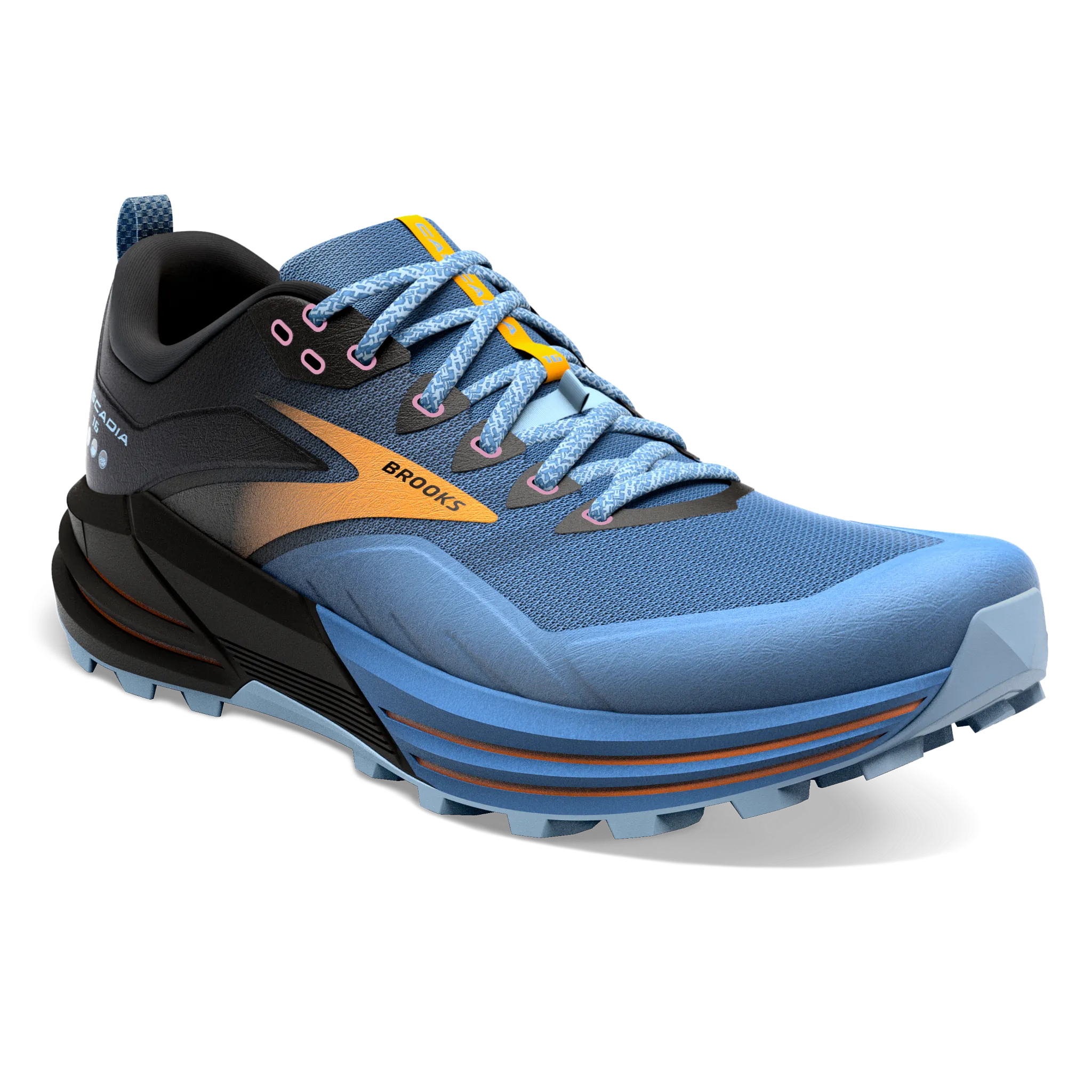 Women's Cascadia 16 wood - grain - design shoes