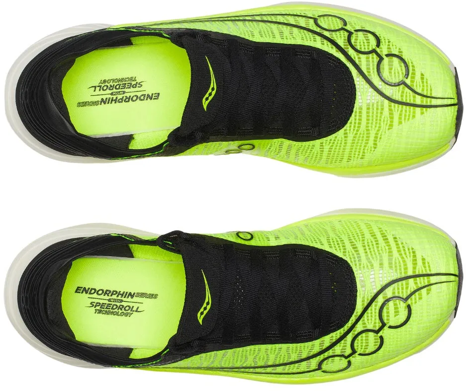 heat - resistant shoes tactical shoes Saucony Endorphin Elite 2 Running Shoes - Yellow