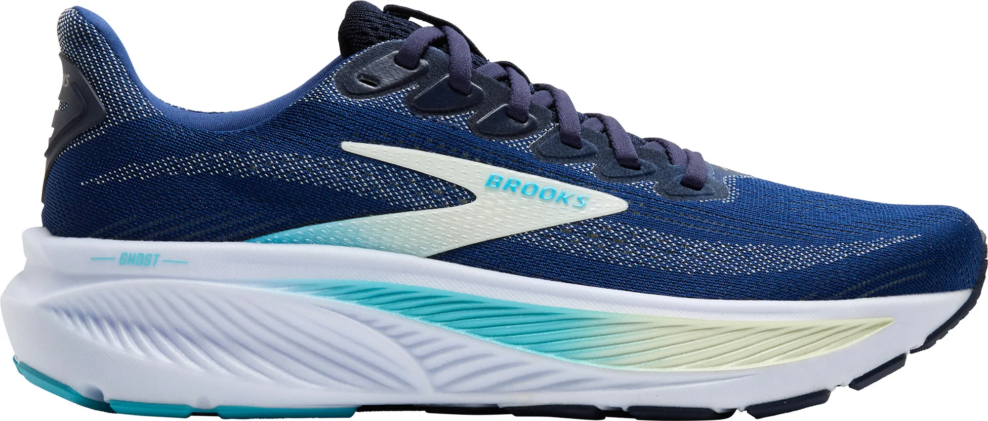 Brooks Ghost 17 Womens Running Shoes - Blue sailing shoes