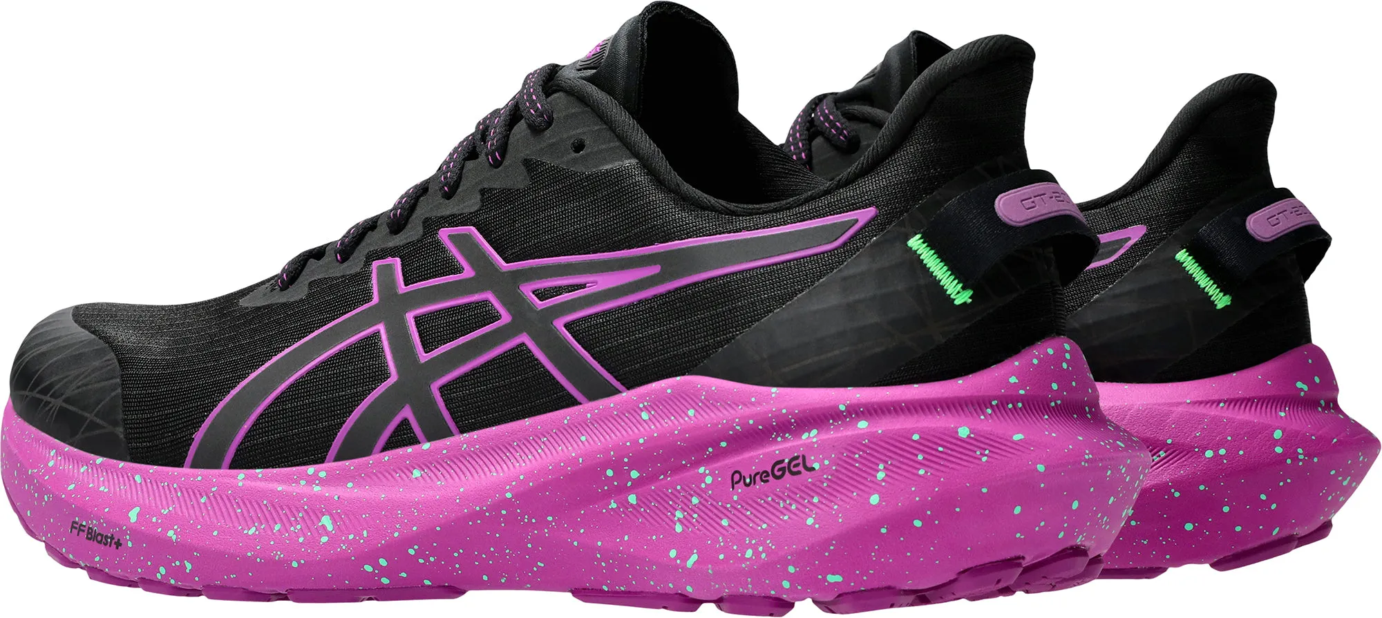 High Top fitness goals Asics GT 2000 13 Lite-Show Womens Running Shoes - Black