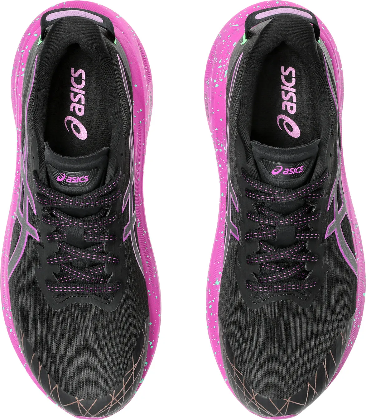 Asics GT 2000 13 Lite-Show Womens Running Shoes - Black running in a boardwalk area shoes