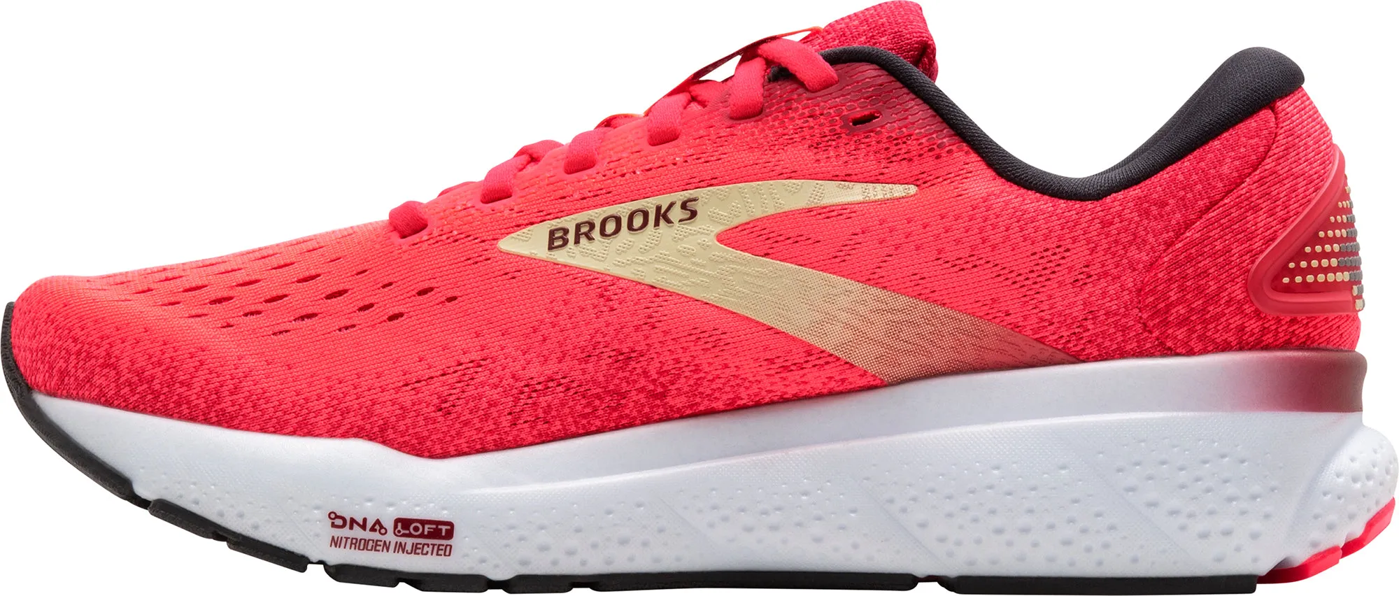 Brooks Ghost 16 Womens Running Shoes - Pink outdoor - only shoes Motivation - boosting