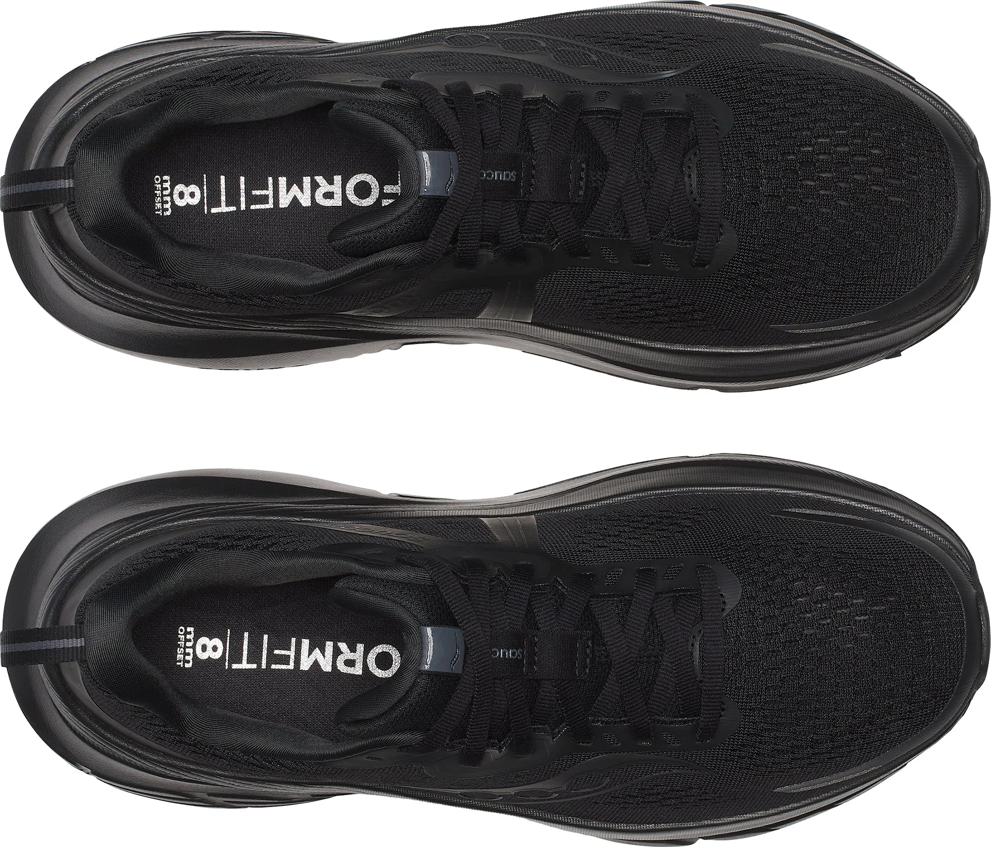 Saucony Guide 18 Mens Running Shoes - Black Thermoregulating Layers Air Mesh