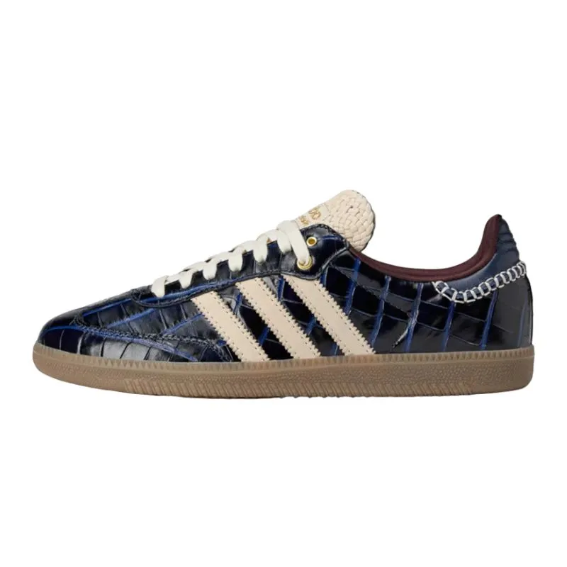 Adidas Samba Wales Bonner Navy Croc Plain look No Pressure