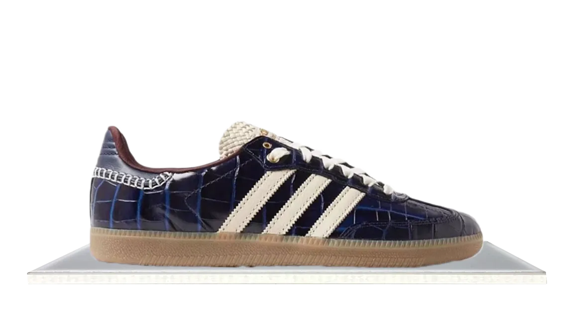 Day To Night Soft   sole Adidas Samba Wales Bonner Navy Croc