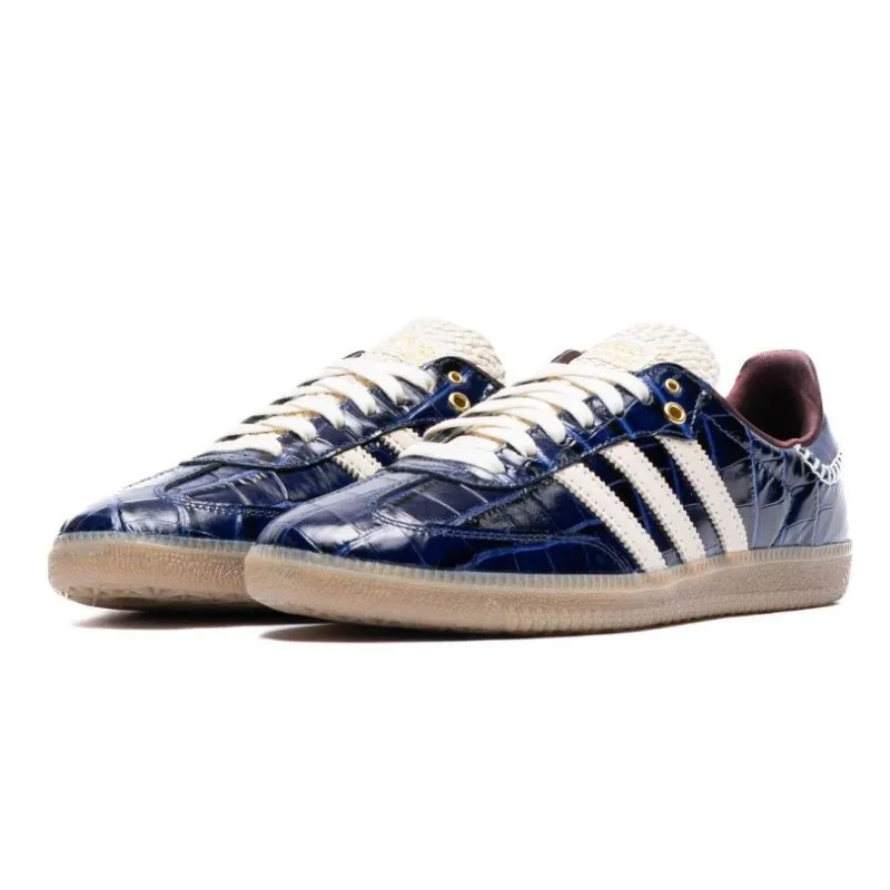 Adidas Samba Wales Bonner Navy Croc Light   weight   design