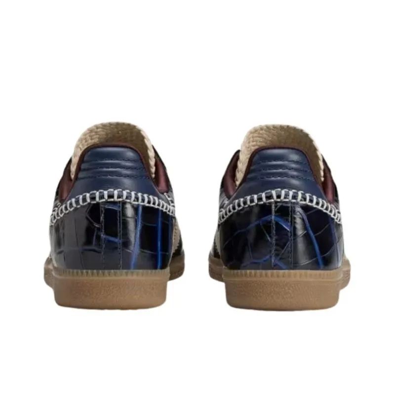 Adidas Samba Wales Bonner Navy Croc Leisure Ready