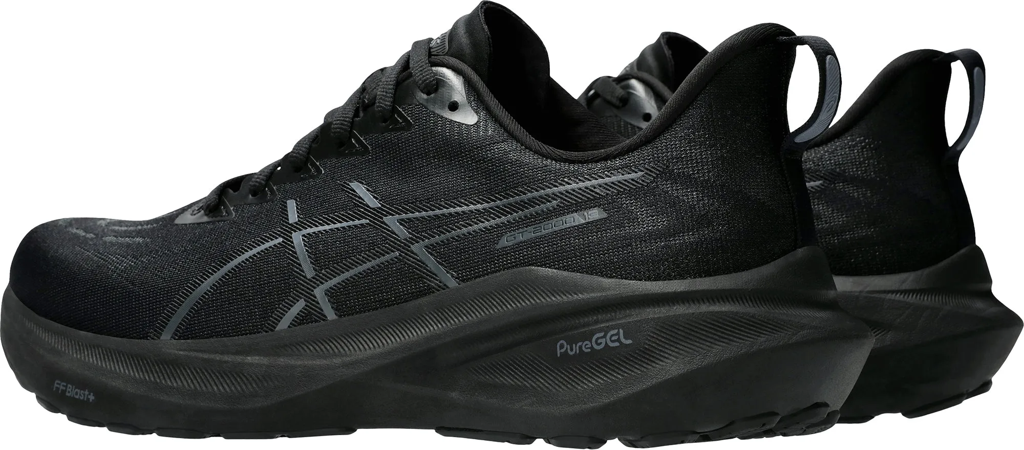 Beginner runner Asics GT 2000 13 Mens Running Shoes - Black