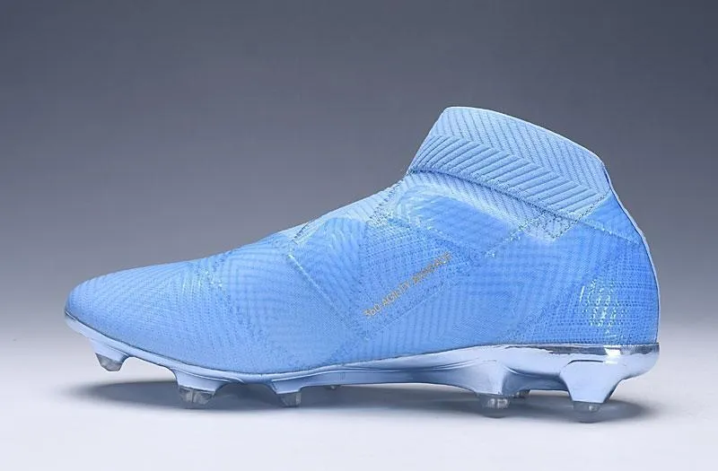 New Adidas Nemeziz 18 'Spectral Mode' Soccer Cleats Shoes Blue Speed Training Endurance Level