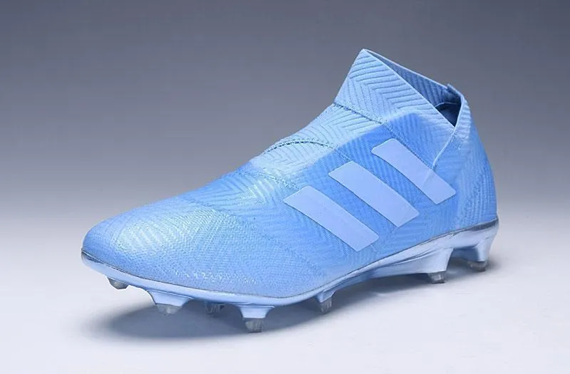 Professional Fit New Adidas Nemeziz 18 'Spectral Mode' Soccer Cleats Shoes Blue