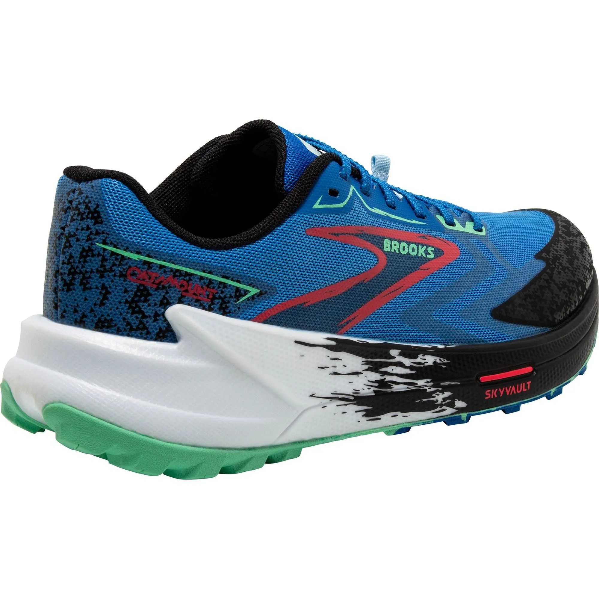 Brooks Catamount 3 Mens Trail Running Shoes - Blue Design-led concept