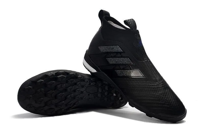 New Adidas Magnetic Storm Series TF Grass Spikes Soccer Cleats Shoes Black Maximum Support Padded Heel