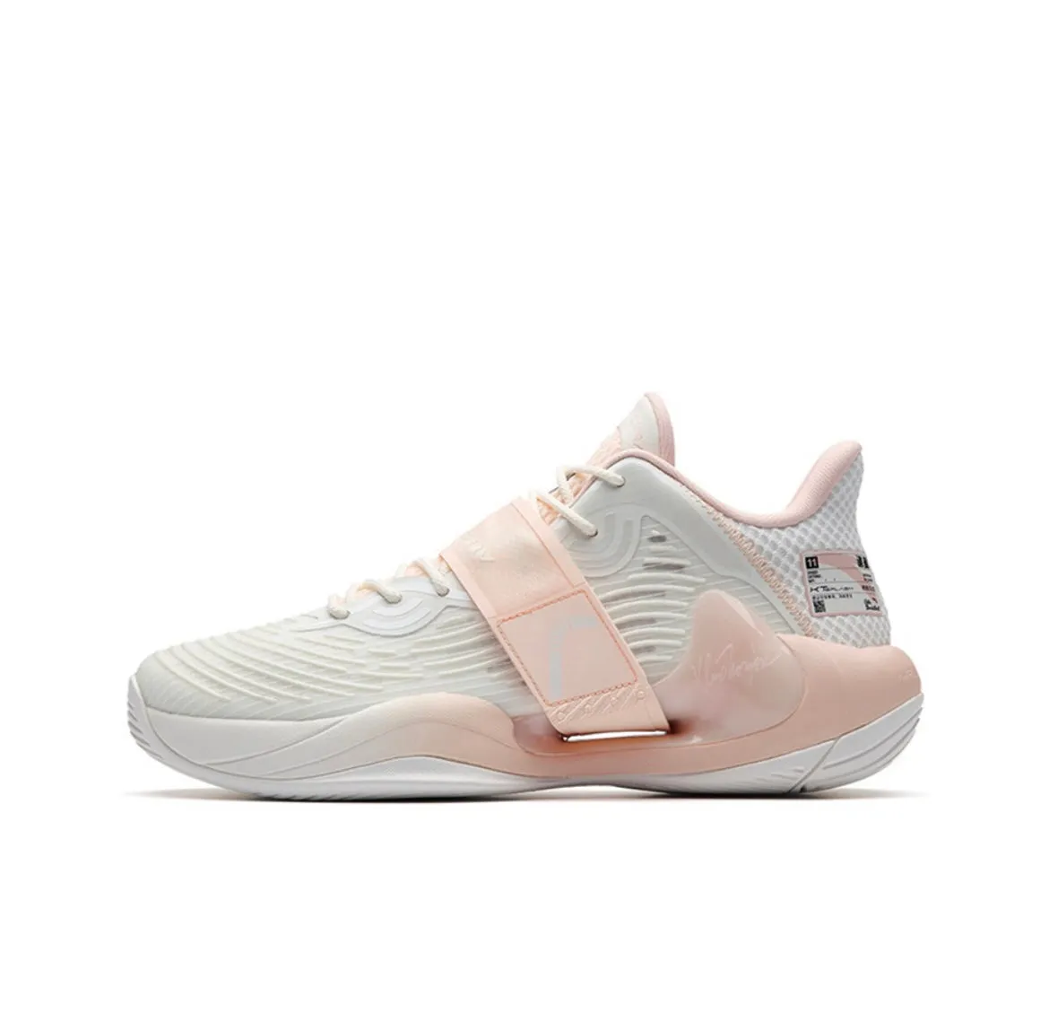 Anta KT Splash 4.0 - Peach Oolong Fast Break Shoes Lockdown Heel Cup