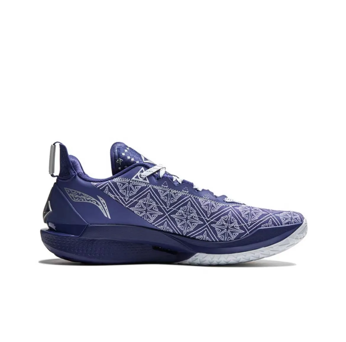 Li-Ning Jimmy Butler JB2 - Silver Jewelry Asymmetrical Lace Guides