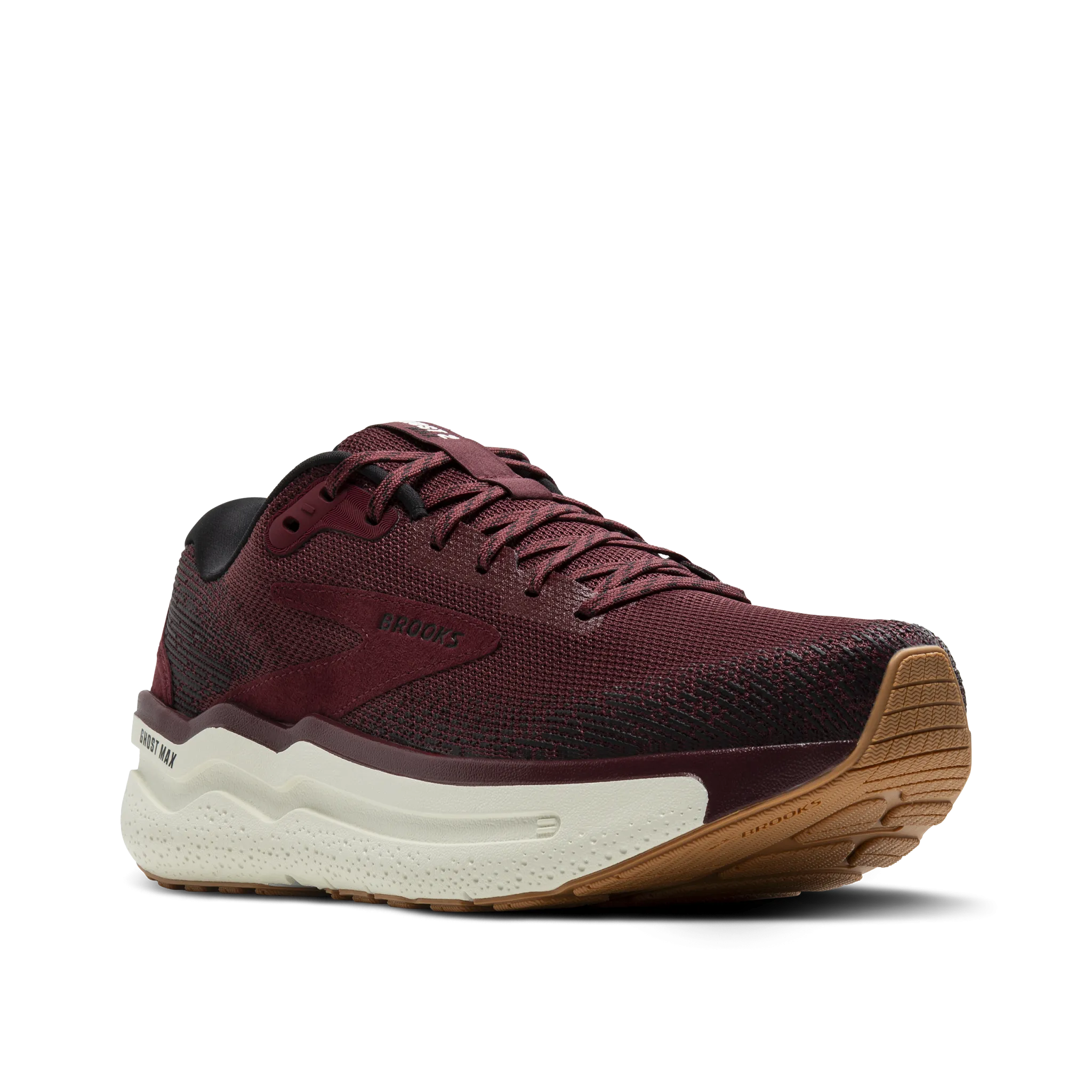 molded insole running shoes Rollbar Stability Men's Ghost Max 2
