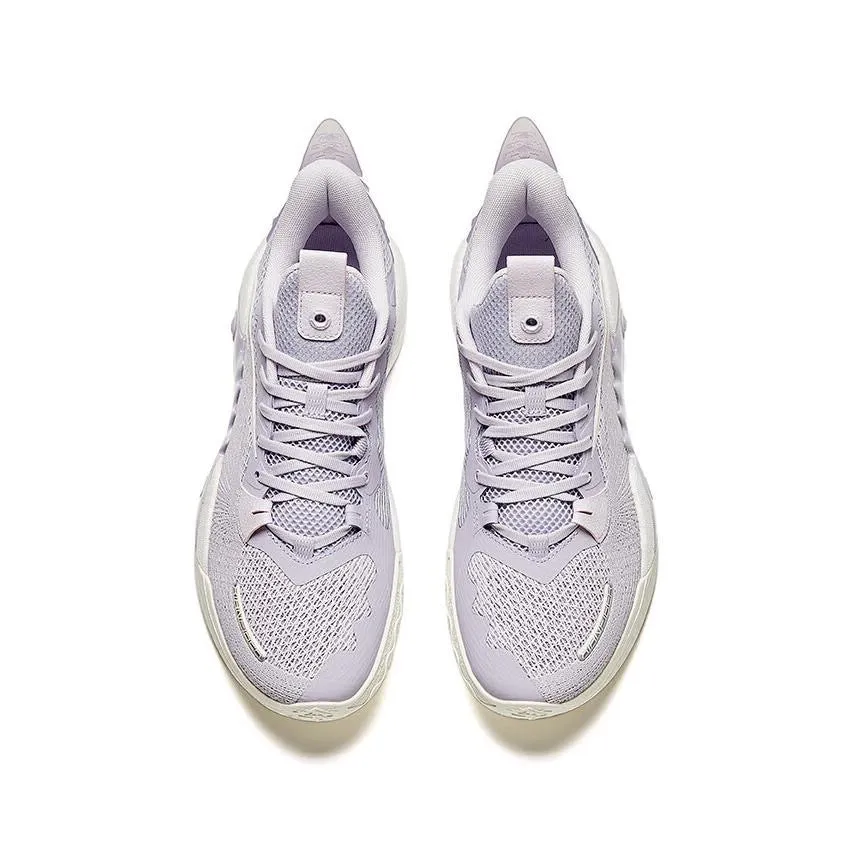 Anta Shock Wave 5 TD V2 - Purple/White Micro Groove Flex Points
