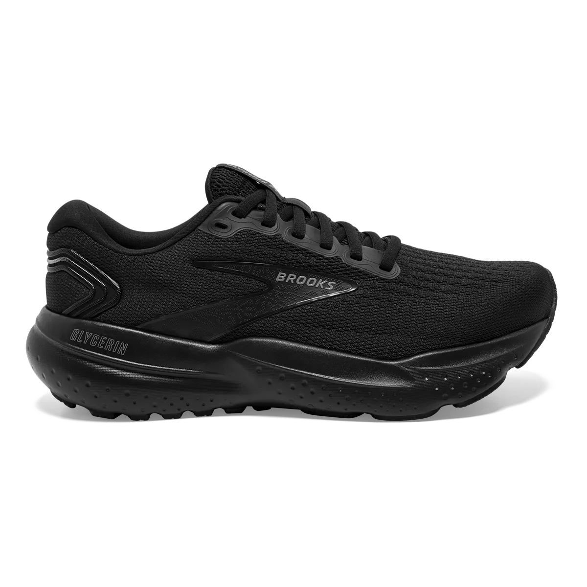 Stability running Brooks Glycerin 21 - Black - Black - Ebony