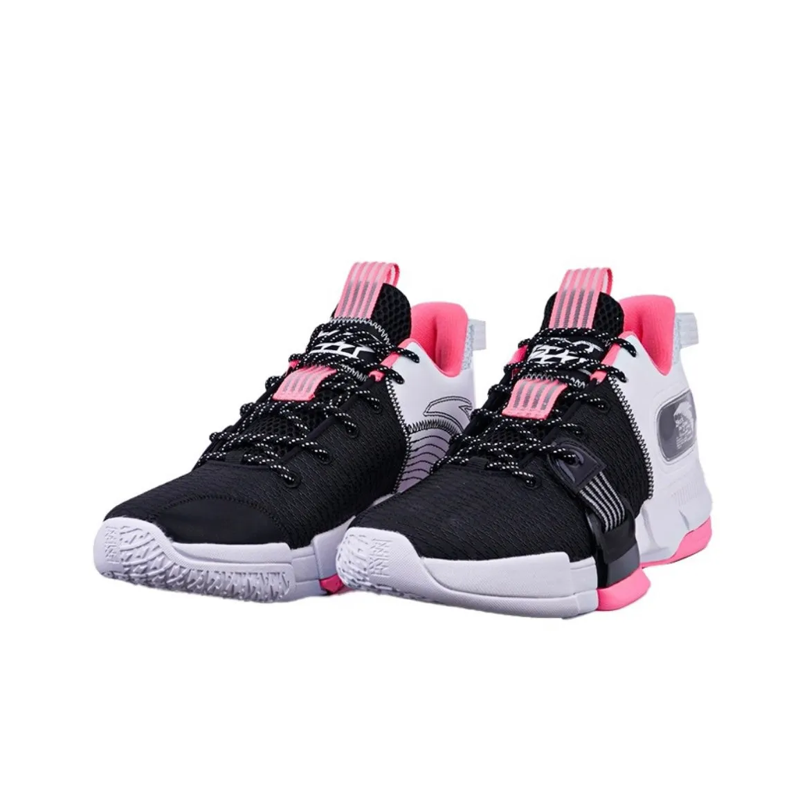 Anta Light Crazy 2 - Black/Pink/White Wear Resistant Toe Guard Breathability