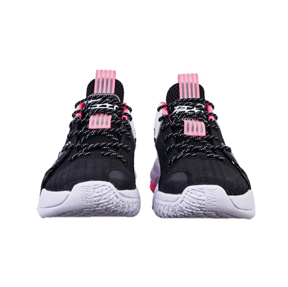 Sneakers Washable Seamless Upper Construction Anta Light Crazy 2 - Black/Pink/White