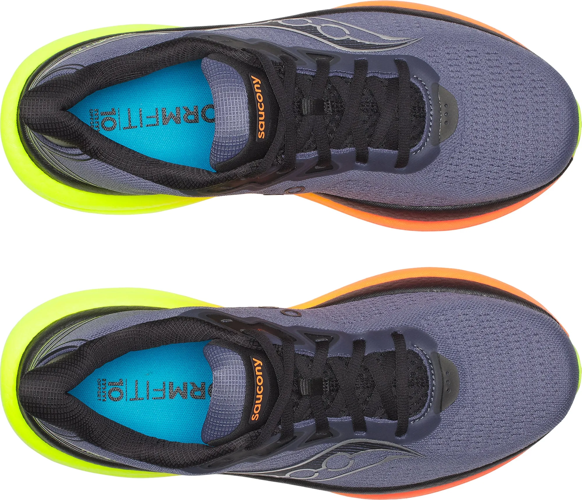 endurance training footwear Saucony Triumph 23 Mens Running Shoes - Grey