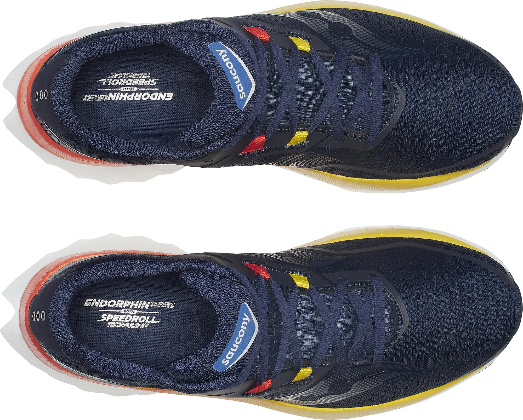 Cushioned Collarbone Saucony Endorphin Speed 4 Mens Running Shoes - Navy