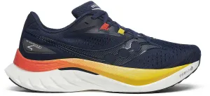 Saucony Endorphin Speed 4 Mens Running Shoes - Navy sprinting