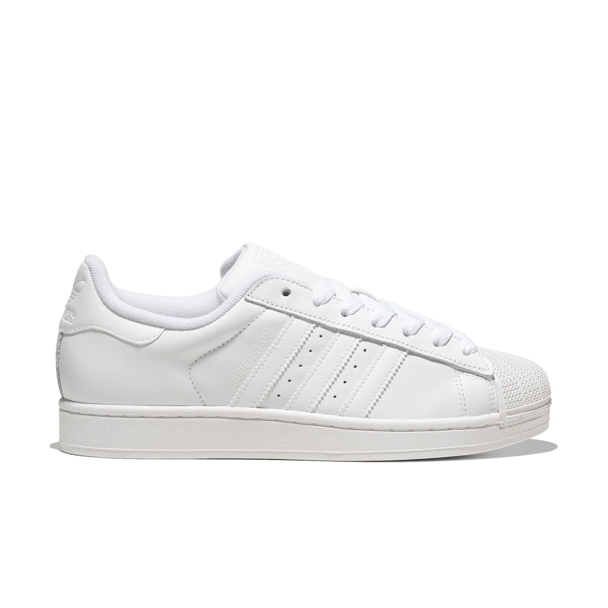 Side Support Soft   leather Adidas Originals Superstar II Ftwr White/Ftwr White/White