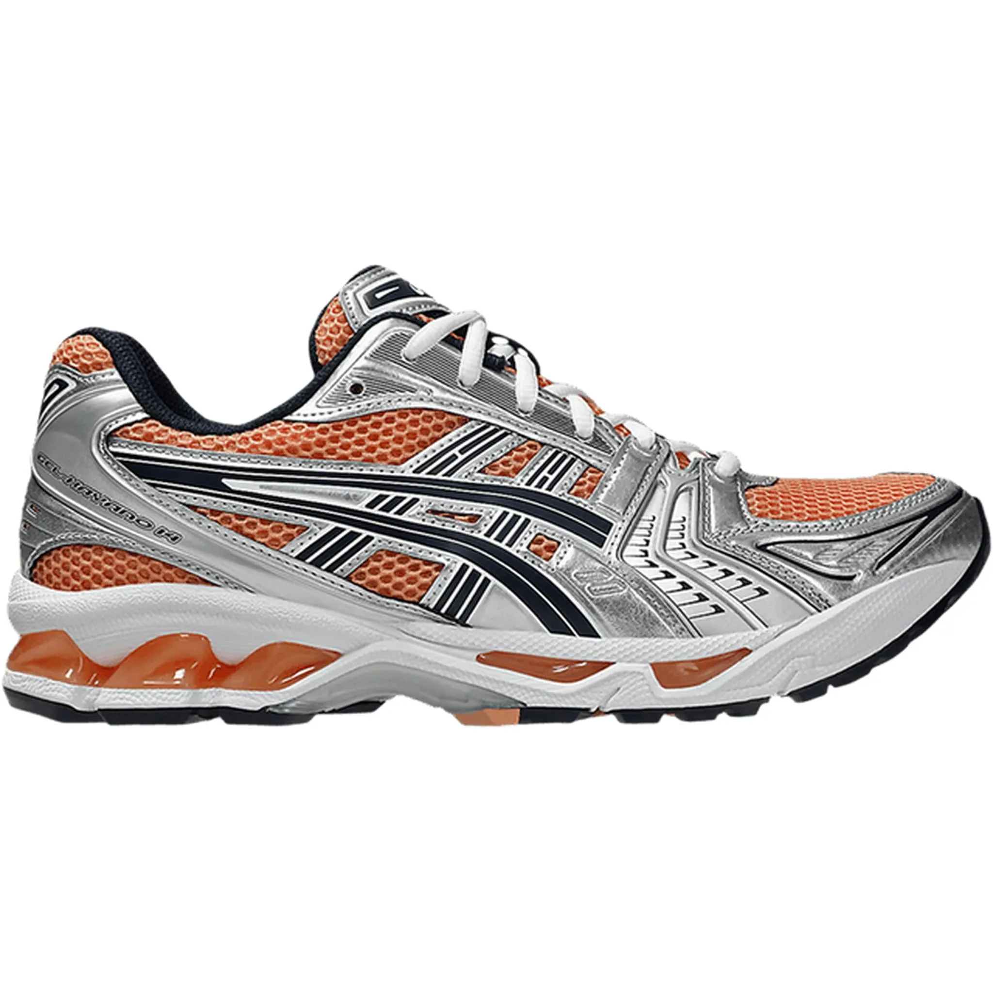 Snug Collar Comfortable ASICS Gel-Kayano 14 Sepia Pure Silver