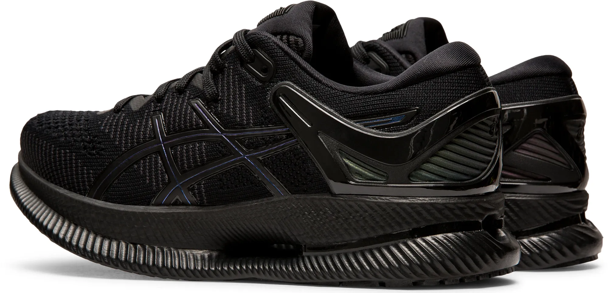 Gradual Heel Bevel tie - dye running shoes Asics MetaRide Womens Running Shoes - Black