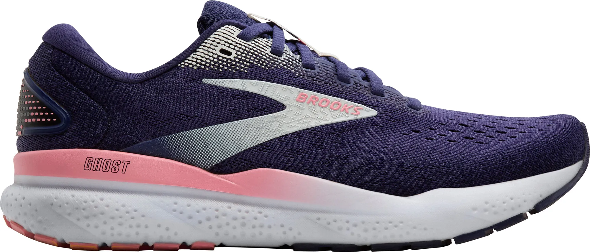 rough shoes Brooks Ghost 16 Womens Running Shoes - Blue