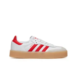 Comfortable Sole Flat Outsole Adidas Originals Sambae W Ftwr White/Better Scarlet/White