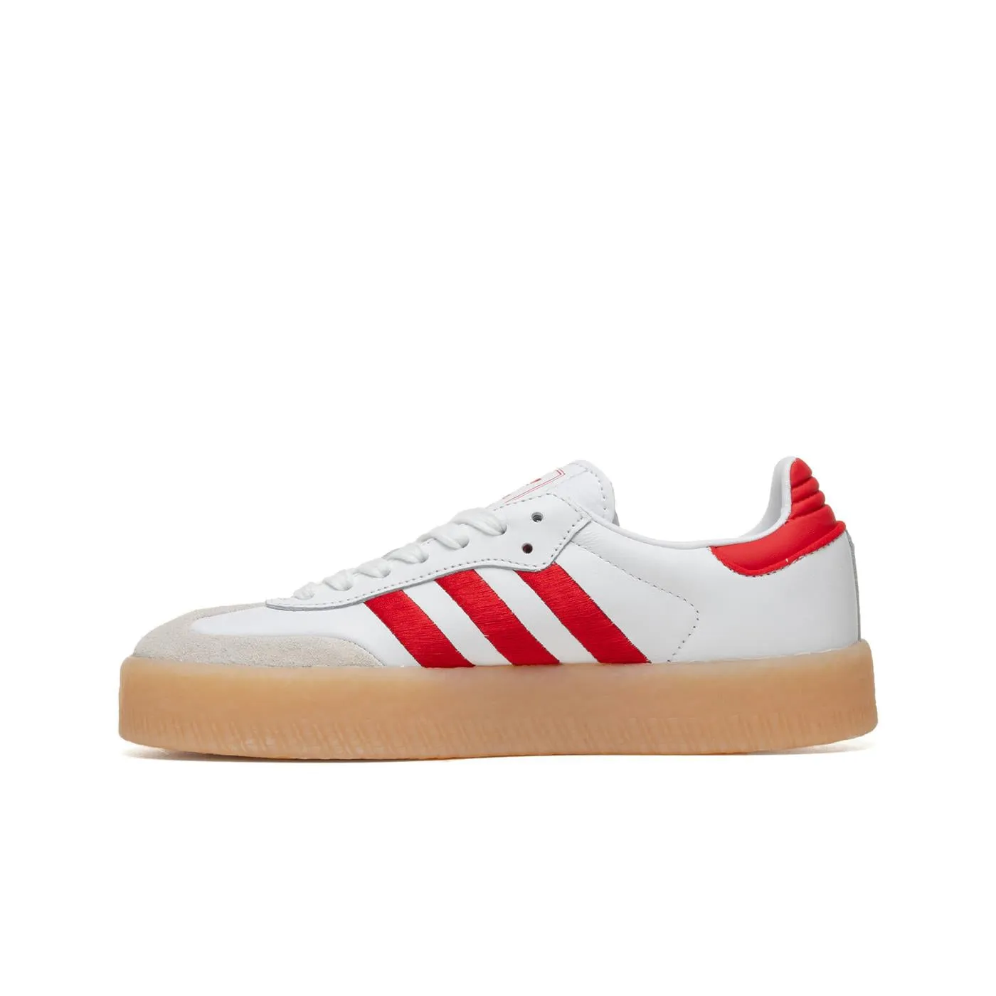 Bold Look Adidas Originals Sambae W Ftwr White/Better Scarlet/White