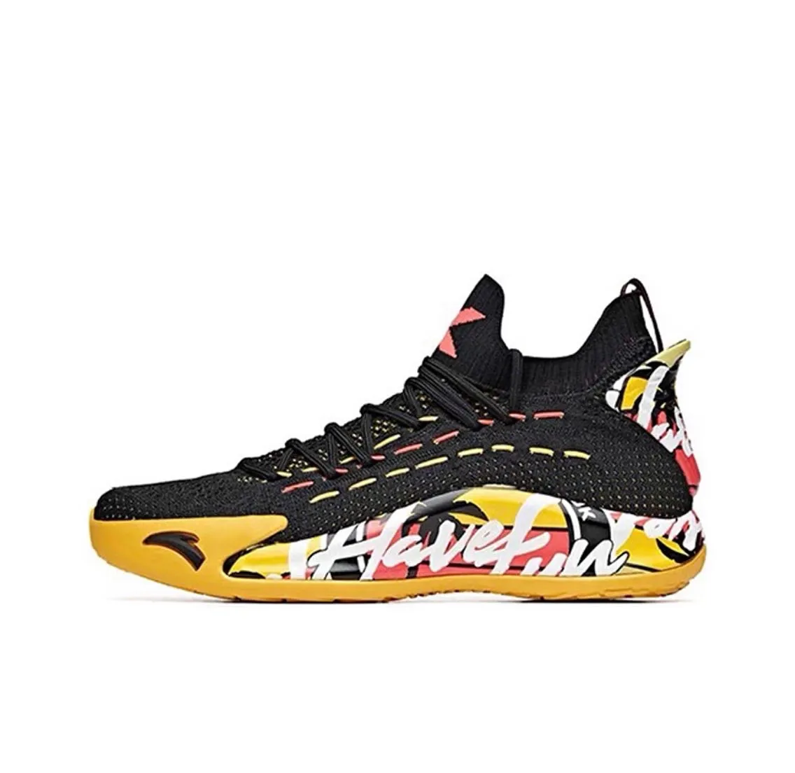 Secure lacing system Anta Men's Klay Thompson Kt5 Low - Have Fun In LA