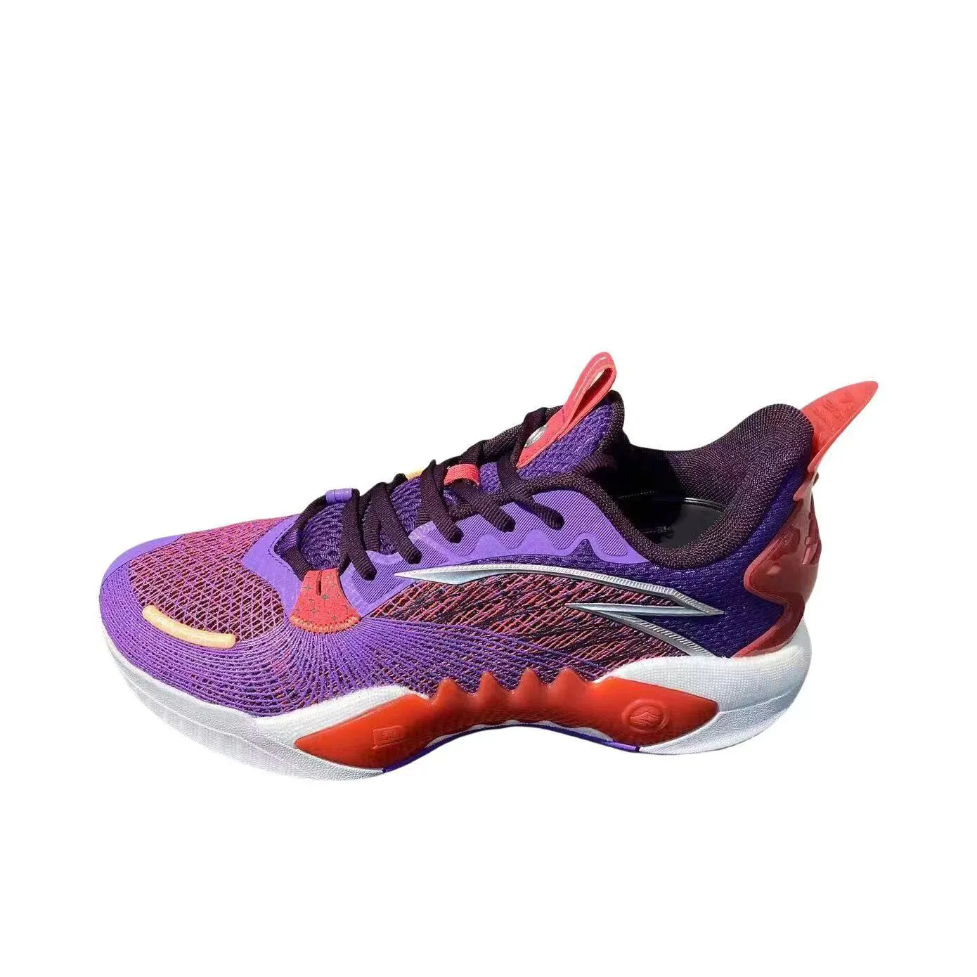 Anta Shock Wave 5 TD V2 - Purple Enhanced Foreflex Grooves Anti Slip Inner Padding