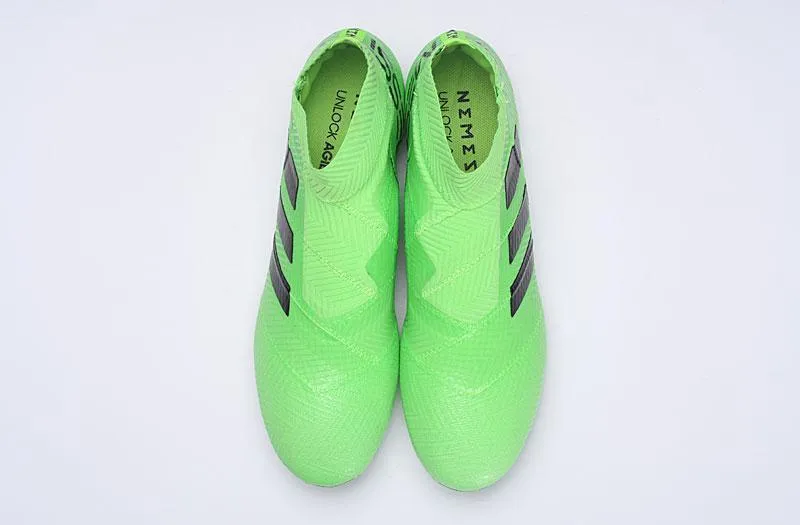 New Adidas Nemeziz 18 'Spectral Mode' Soccer Cleats Shoes Green Black Scoring Chance Pro Fit