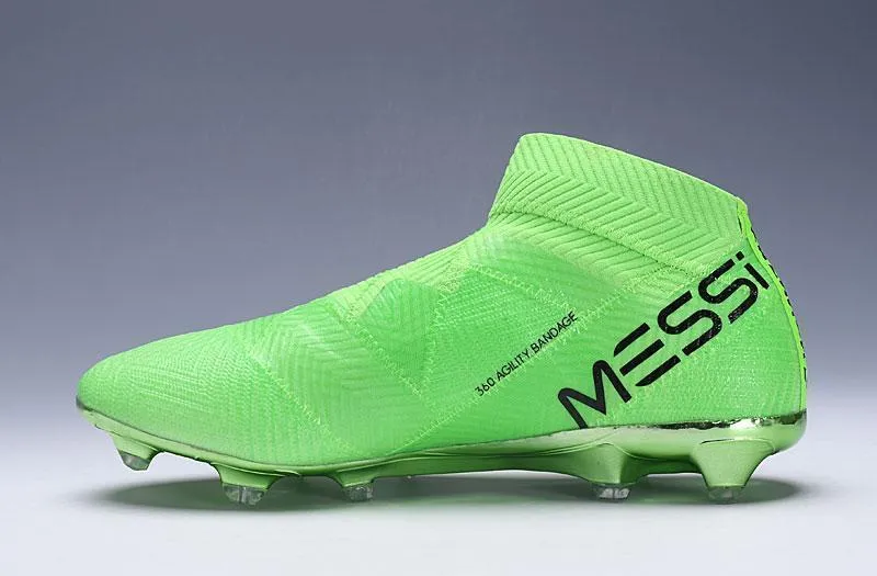 New Adidas Nemeziz 18 'Spectral Mode' Soccer Cleats Shoes Green Black Stable Fit Shooting Practice