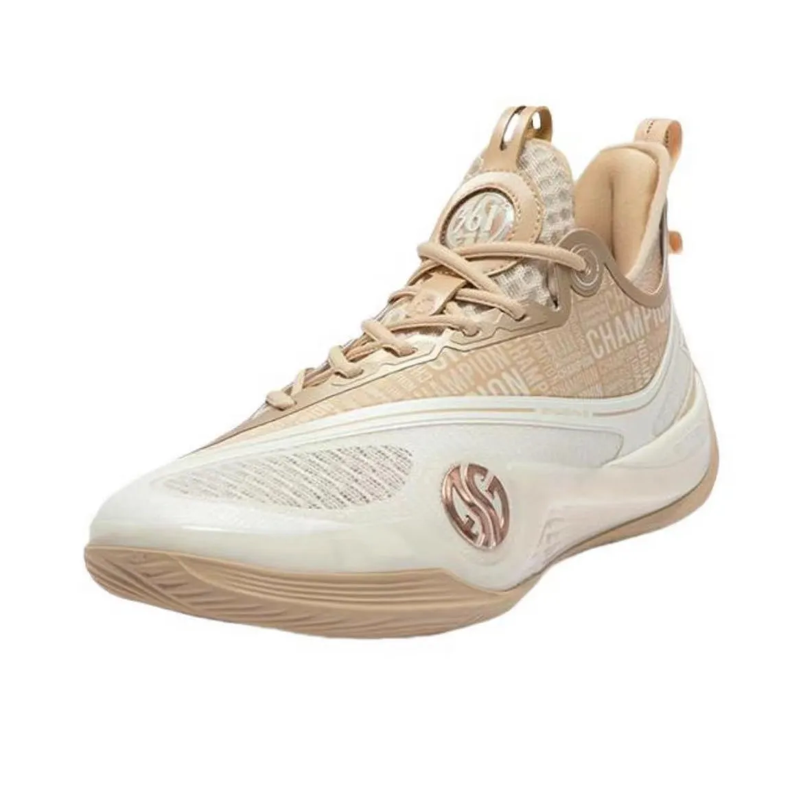 Aaron Gordon x 361?? Zen 6 - White/Brown Heat Sealed Overlays Defensive Shoes