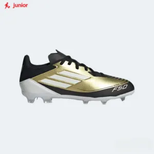 All-Weather adidas Junior F50 Messi League Firm/Multi-Ground Cleats
