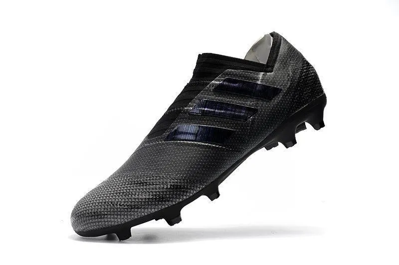 New Adidas Nemeziz FG Agility TPU Soccer Cleats Shoes Black Power Strike