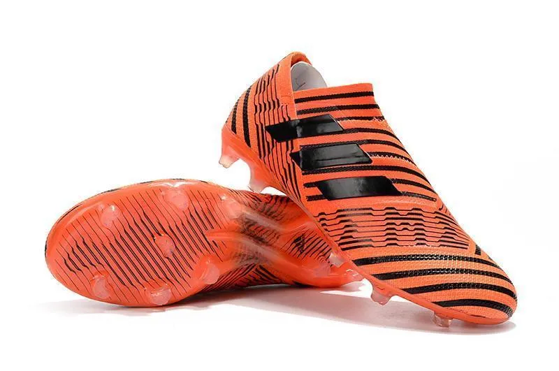 Tactical Awareness New Adidas Nemeziz FG Agility TPU Soccer Cleats Shoes Orange Black