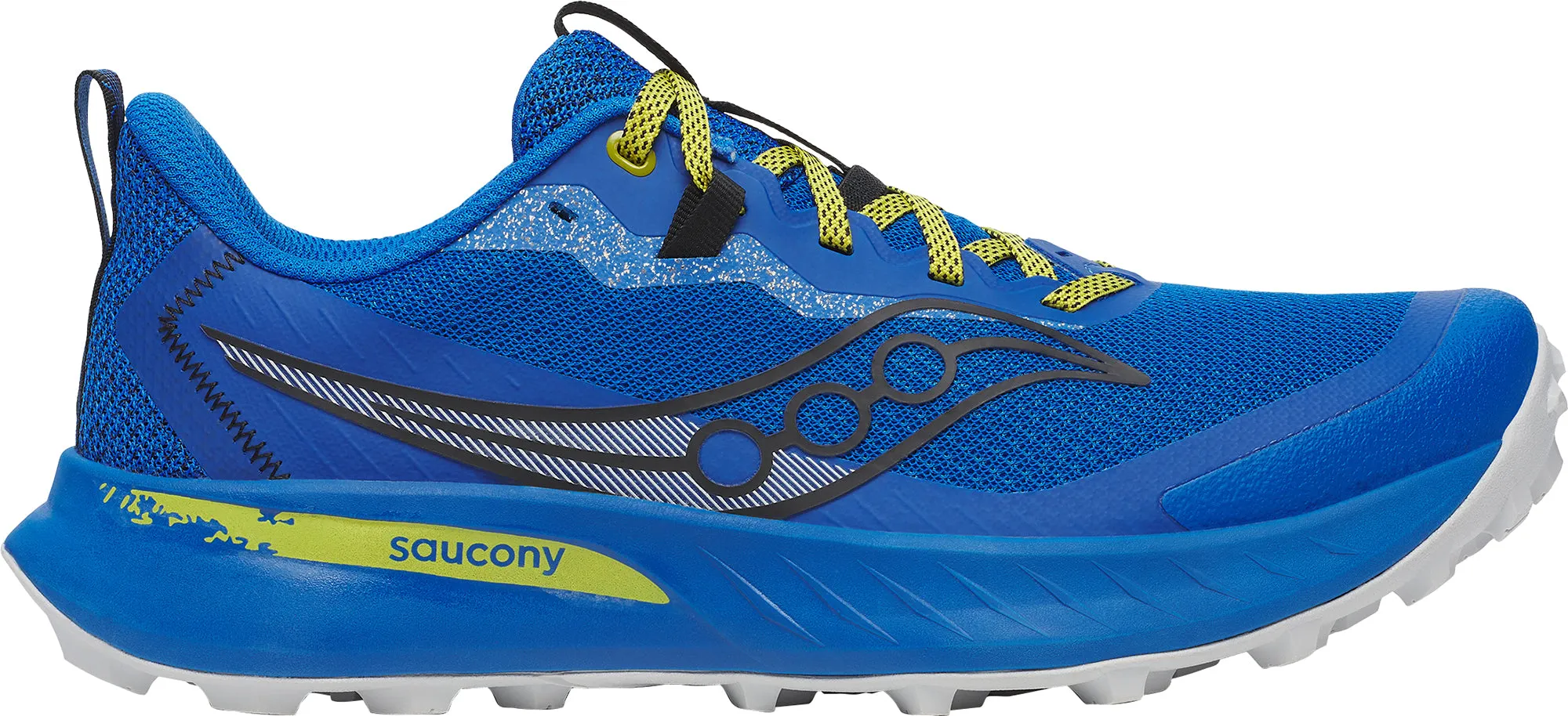 Saucony Peregrine 15 Mens Trail Running Shoes - Blue contemporary shoes
