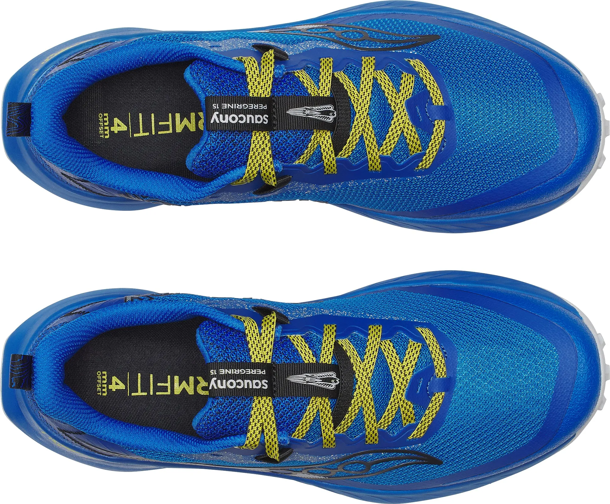 sandy beaches Saucony Peregrine 15 Mens Trail Running Shoes - Blue