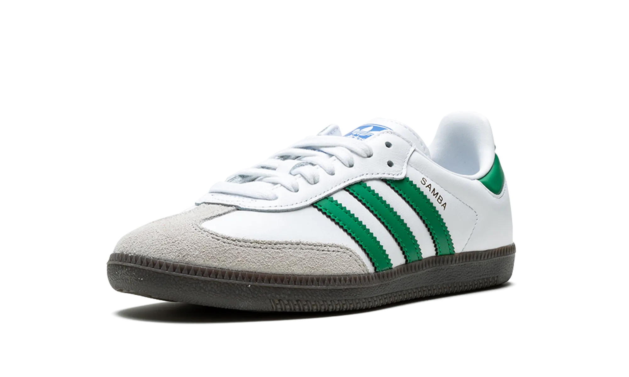 Samba OG "White / Green" Vine Step