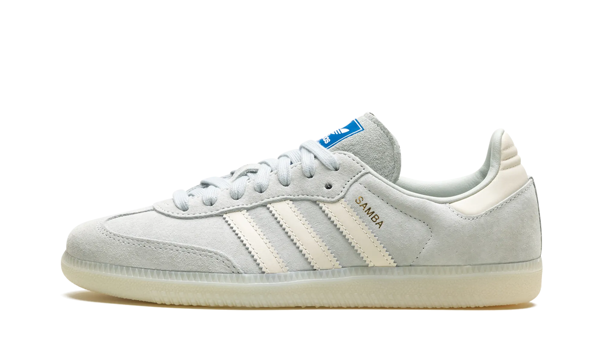 Samba OG "wonder silver/chalk white/off white" Dual Density Midsole